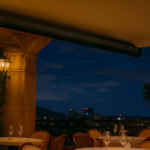 Tubo radiante Calefacción Exterior